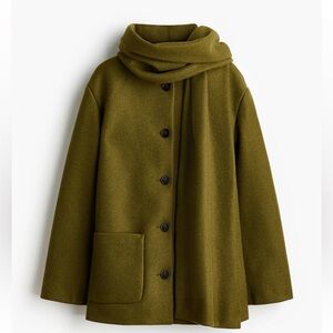 H&M Olive Green Women's Coat